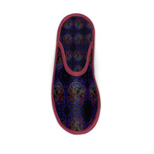 Load image into Gallery viewer, Floral Embosses: Roses 01 Patterned Ladies Slippers
