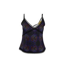 Load image into Gallery viewer, Floral Embosses: Roses 01 Patterned Designer Cami Top
