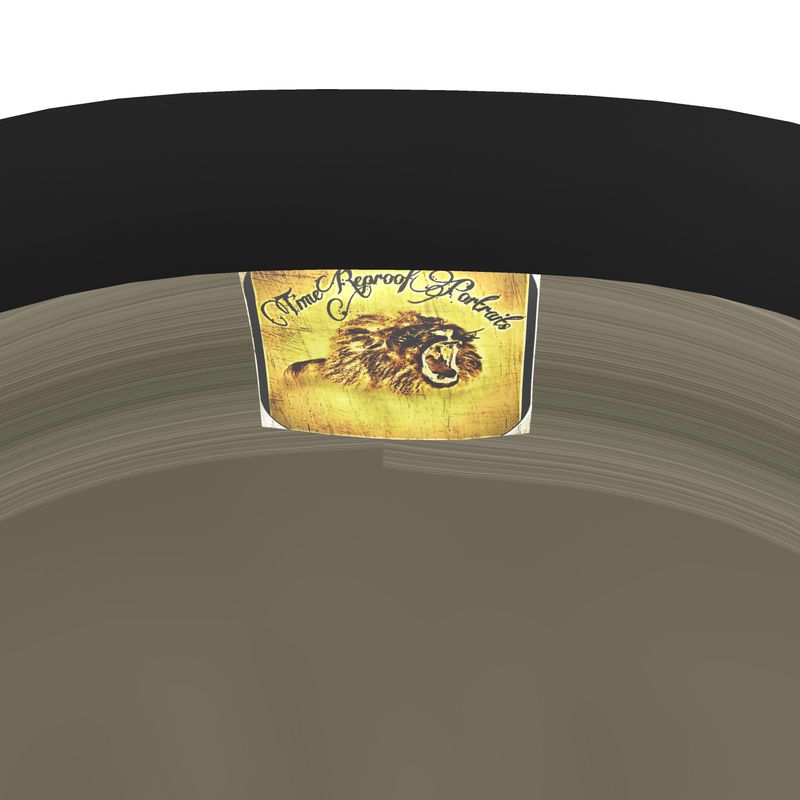 Floral Embosses: Roses 01 Designer A-line Pleated Midi Skirt