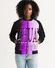 Load image into Gallery viewer, Yahuah-Master of Hosts 01-02  Ladies Designer Bomber Jacket