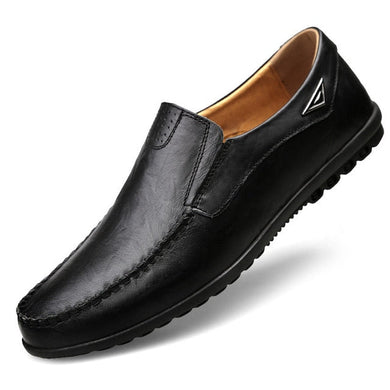 Men's Genuine Leather Slip On Shoes