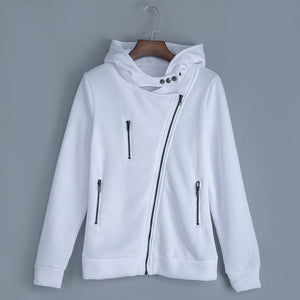 Full Zip Snap Button Hoodie (6 colors)