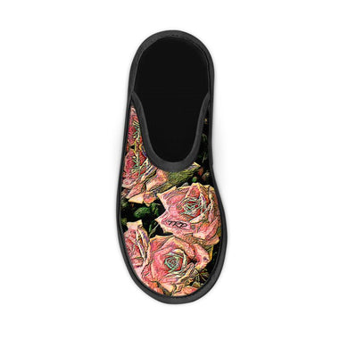 Floral Embosses: Roses 06-01 Ladies Slippers