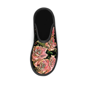 Floral Embosses: Roses 06-01 Ladies Slippers