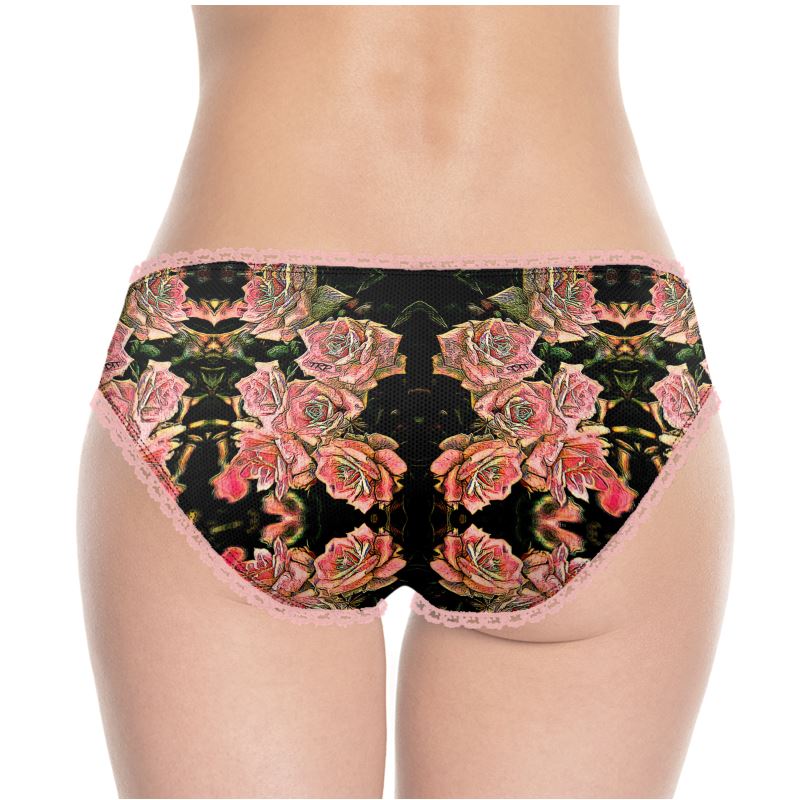 Floral Embosses: Roses 06-01 Designer Briefs