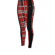 Load image into Gallery viewer, TRP Twisted Patterns 06: Digital Plaid 01-05A Designer Cindy High Waist Leggings