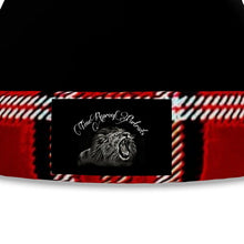 Load image into Gallery viewer, TRP Twisted Patterns 06: Digital Plaid 01-05A Designer Beanie