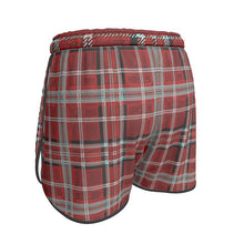 Load image into Gallery viewer, TRP Twisted Patterns 06: Digital Plaid 01-05A Ladies Designer Running Shorts