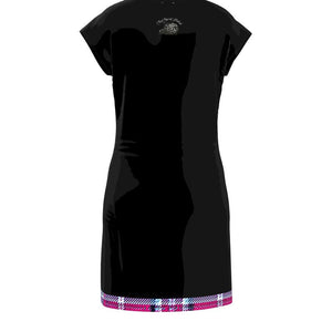 TRP Twisted Patterns 06: Digital Plaid 01-04A Designer Tunic T-shirt Dress