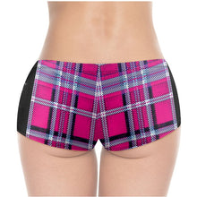 Load image into Gallery viewer, TRP Twisted Patterns 06: Digital Plaid 01-04A Designer Hot Pants