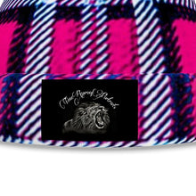 Load image into Gallery viewer, TRP Twisted Patterns 06: Digital Plaid 01-04A Designer Beanie