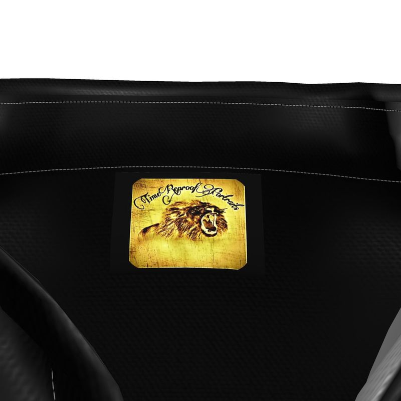 Yahusha-The Lion of Judah 01 Men's Designer Spread Collar Shirt