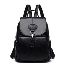 Load image into Gallery viewer, Multifunction Leather Backpack for Women
