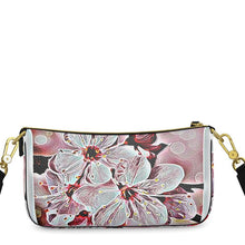 Load image into Gallery viewer, Floral Embosses: Pictorial Cherry Blossoms 01-03 Designer Baquette Bag (Shoulder/Grab Strap)
