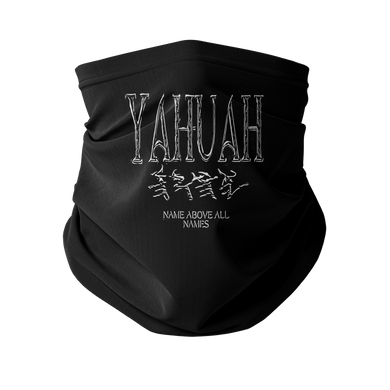 Yahuah-Name Above All Names 01-01 Designer Sublimation Neck Gaiter