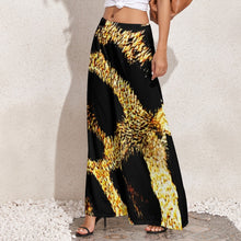 Load image into Gallery viewer, TRP Leopard Print 01 Ladies Designer Wide Leg Pants (2 styles)