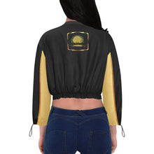 Load image into Gallery viewer, Yahuah-Tree of Life 03-01 Designer Chiffon Cropped Jacket