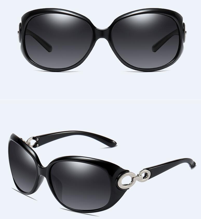Classic Plastic Polarized Sunglasses for Women