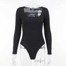 Load image into Gallery viewer, Solid Long Sleeve Bodysuit