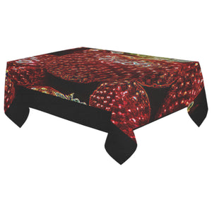 TRP Strawberries 01 Designer Tablecloth 8.6ft (W) x 5ft (H)