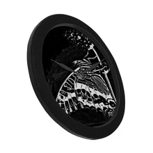 Load image into Gallery viewer, Insect Models: Beautiful Butterflies 02-01 Black Wall Clock