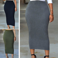 Load image into Gallery viewer, Bandage Bodycon High Waist Maxi Skirt