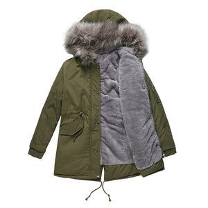 Fleece Lined Parka Jacket for Women (7 colors)