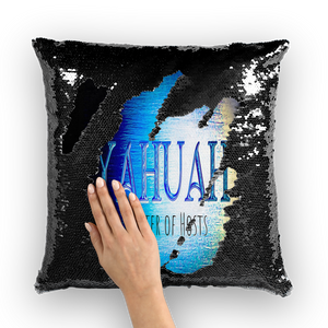 Yahuah-Master of Hosts 01-01 Designer Sequin Cushion Cover (5 colors)