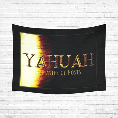 Yahuah-Master of Hosts 01-03 Designer Wall Tapestry 6.6ft (W) x 5ft (H)