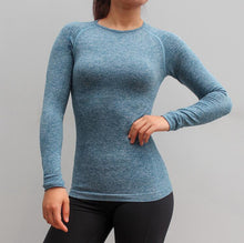 Load image into Gallery viewer, High Stretch Seamless Long Sleeve Sport Top