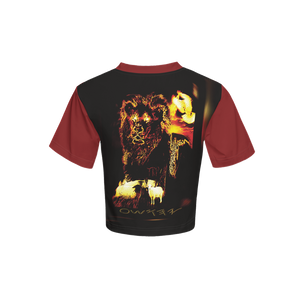 Prince of Peace 01-01 Designer Cropped High Performance SORONA® T-shirt