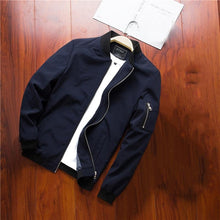 Load image into Gallery viewer, Men&#39;s Slim Fit Bomber Jacket