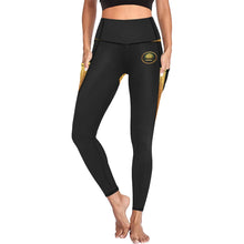 Load image into Gallery viewer, Yahuah-Tree of Life 03-01 Designer High Waist Leggings with Pockets