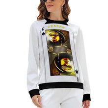 Load image into Gallery viewer, KTJ Straight Outta Tennessee 01 Ladies Designer Raglan Round Neck Sweatshirt