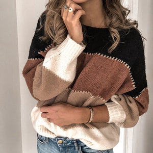 Printed Oversized Thick Sweater (6 colors)