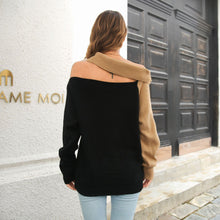 Load image into Gallery viewer, Off Shoulder Knitted Sweater
