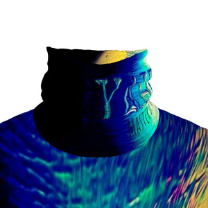 Yahuah-Master of Hosts 02-01 Men's Designer Slim Fit Turtleneck Sweatshirt