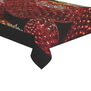 TRP Strawberries 01 Designer Tablecloth 8.6ft (W) x 5ft (H)