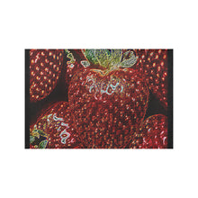 Load image into Gallery viewer, TRP Strawberries 01 Designer Placemats 12&quot; x 18&quot; (Set of 4)