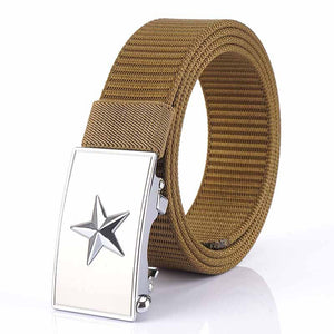 Inner Nylon Automatic Buckle Tactical Male Belt