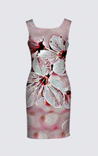 Load image into Gallery viewer, Floral Embosses: Pictorial Cherry Blossoms 01-03 Designer Amanda Dress II