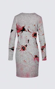 Floral Embosses: Pictorial Cherry Blossoms 01-02 Designer Sophia Dress