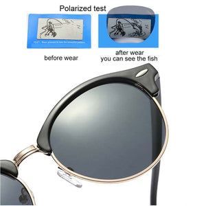 Polarized Round Women Sunglasses