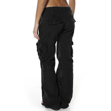 Load image into Gallery viewer, Retro French Mid Waist Loose Lady Cargo Pants (5 colors)