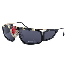 Load image into Gallery viewer, Big Diamond Goggle Sun UV400 Lady Sunglasses