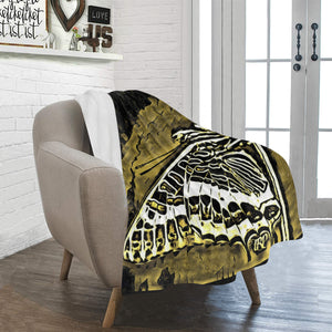 Insect Models: Beautiful Butterflies 02-02 Designer Ultra-Soft Micro Fleece Blanket 30"x 40"