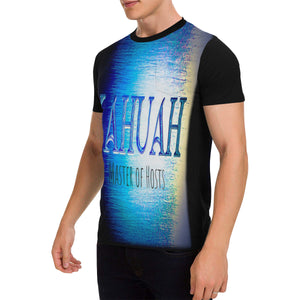 Yahuah-Master of Hosts 01-01 Men's Designer Patch Pocket T-Shirt
