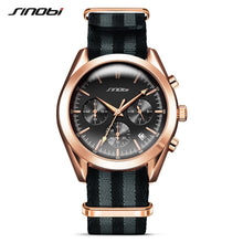 Load image into Gallery viewer, SINOBI Golden 007 Series Wrist Watch for Men