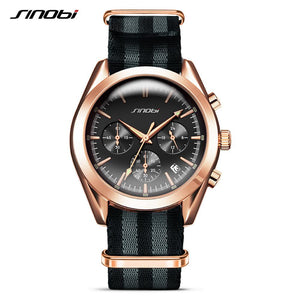 SINOBI Golden 007 Series Wrist Watch for Men