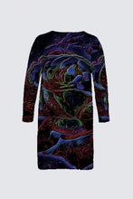 Load image into Gallery viewer, Floral Embosses: Roses 01-01 Designer Plus Size Nikki Duster Cardigan